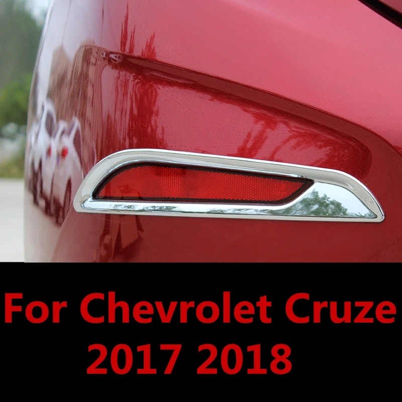 Za Chevrolet Cruze 2017 2018 automobila stražnja svjetla za maglu poklopac šine ABS krom okvir žarulje trake uređenje eksterijera ukras Slika 4