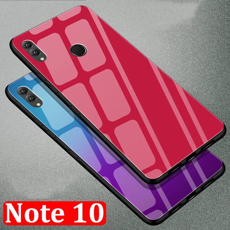 Za Huawei Honor Note 10 Case gradient bezolovni stakleni torbica za telefon Huawei Honor Note10 Protection Shell RVL-AL09 coque cases Slika 2
