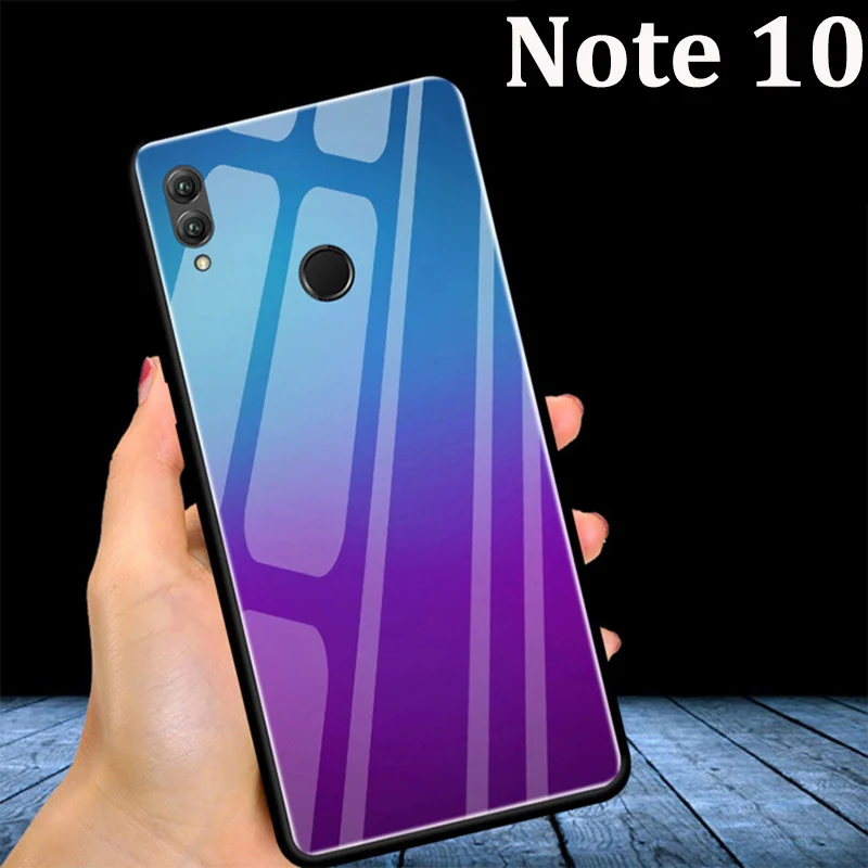 Za Huawei Honor Note 10 Case gradient bezolovni stakleni torbica za telefon Huawei Honor Note10 Protection Shell RVL-AL09 coque cases Slika 5