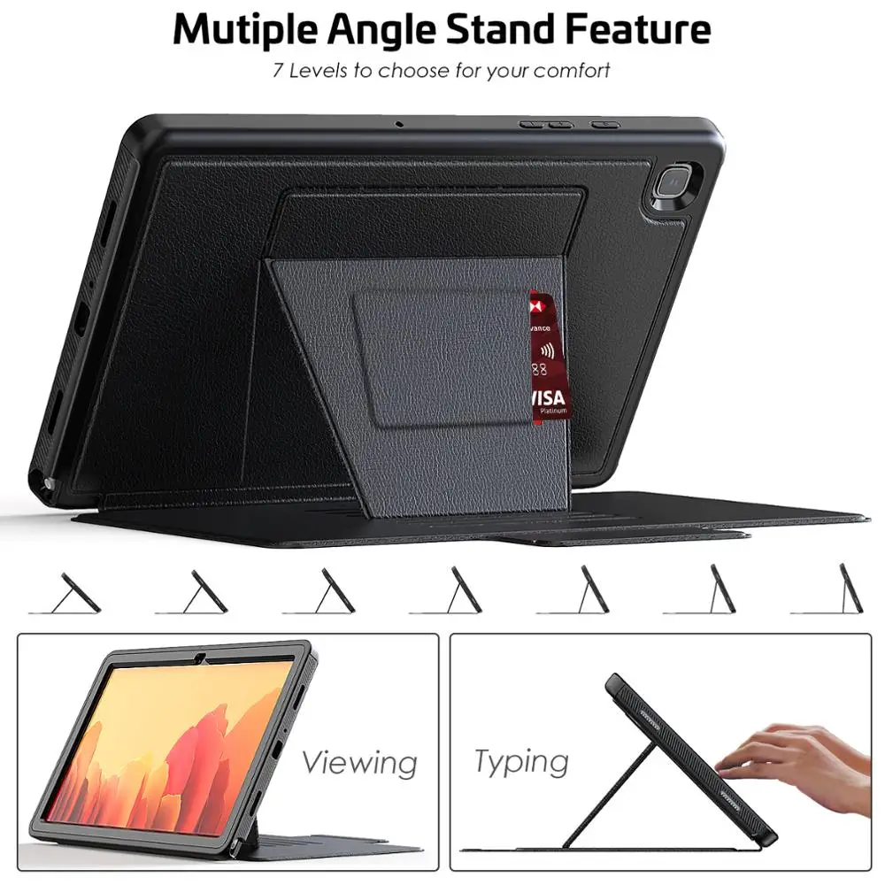Za Samsung Galaxy Tab A7 10.4 2020 SM T505 T500 case Smart Cover, kožna flip torbica za ipad case Slika 2