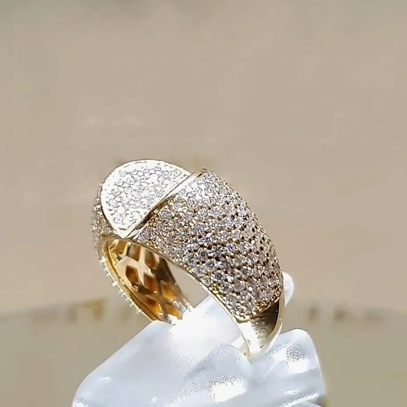 Ženski nakit modni rafinirana od поминают prsten žene angažman svadbeni nakit poklon veličina 5-11 prsten za žene luksuz Slika 2