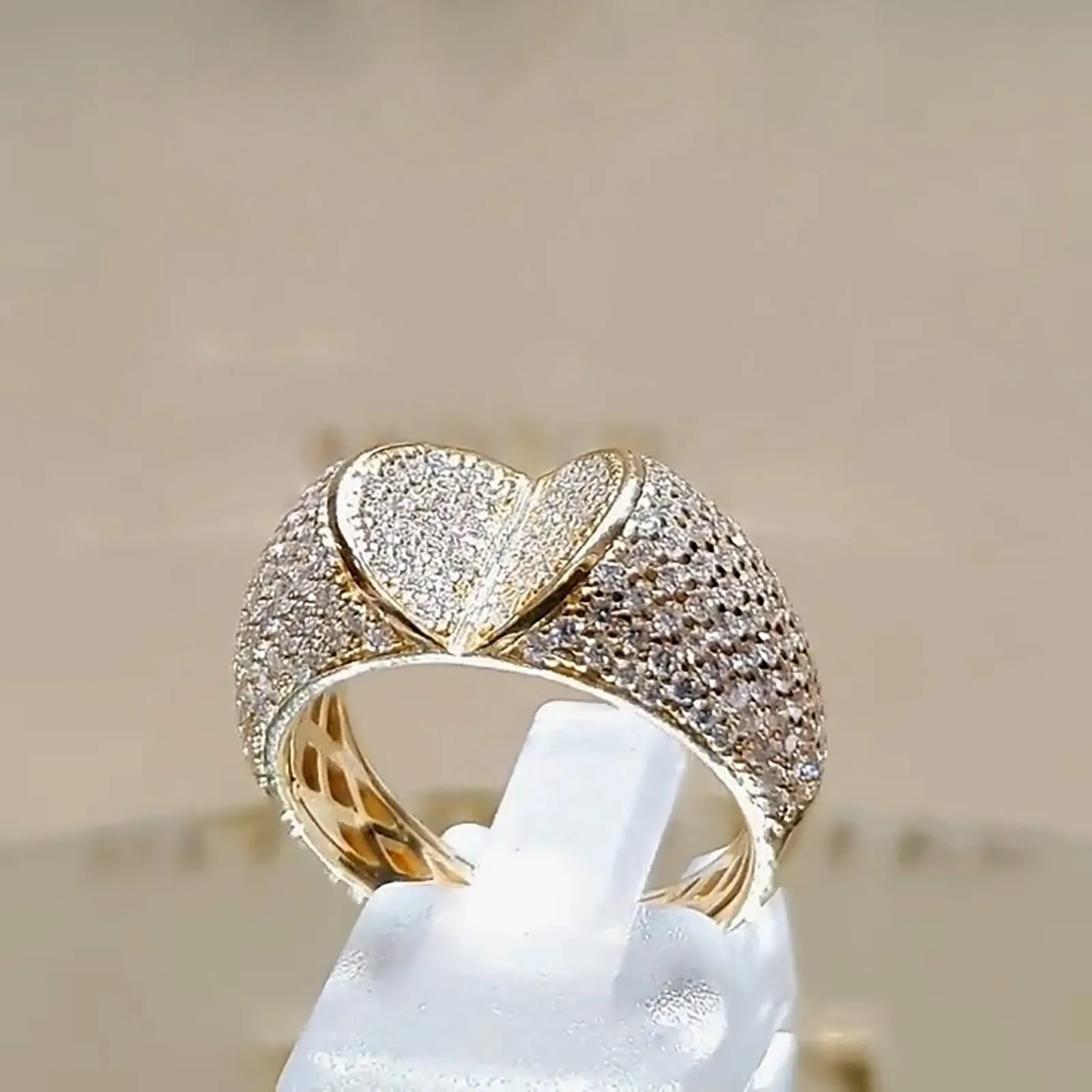 Ženski nakit modni rafinirana od поминают prsten žene angažman svadbeni nakit poklon veličina 5-11 prsten za žene luksuz Slika 3