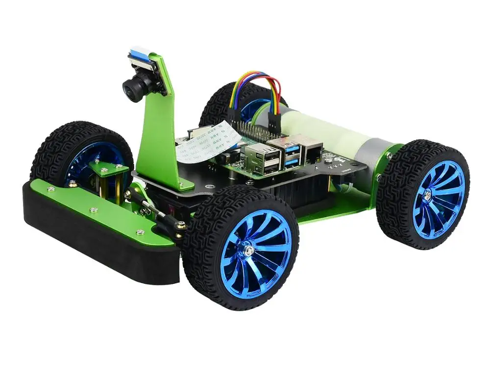 Пирасер, AI Racing Robot radi na Malina Pi 4, podržava projekt DonkeyCar, duboko učenje, samostalno vožnje Slika 4