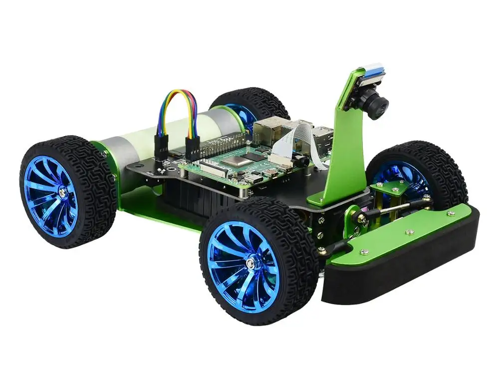 Пирасер, AI Racing Robot radi na Malina Pi 4, podržava projekt DonkeyCar, duboko učenje, samostalno vožnje Slika 5